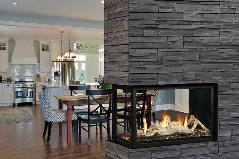 Kingsman fireplace MCVP42NH Peninsula Driftwood